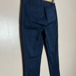 Calvin Klein CLEARANCE! Navy Cotton Pants Size 2 EUC Photo 3