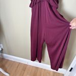 LAJU Los Angeles Halter Back Tie Front Mesh Pantsuit Jumpsuit Onesie size Medium Pink Photo 8