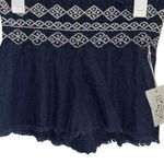 Indigo Rein BLUE AND WHITE VINTAGE FRAYED SHORTS SMALL Photo 0