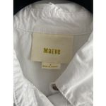 Maeve ‎ Women's 2 Anthropologie White Maxi Long Line Tunic Top Button Clean Girl Photo 1
