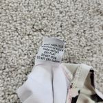 Bleu Ice One Piece Bathing Suit Womens S Cream Floral High Neck Scoop Back Beach White Photo 10