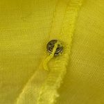 J.Crew Yellow Linen Ruffle Wrap Dress Photo 8