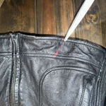 Harley Davidson Leather Embroidered Ridng Jacket Black Size L Photo 9