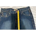 Y2K Frankie B Jeans Size 4, Inseam: 32 inches. Bootcut, Studded Blue Photo 4