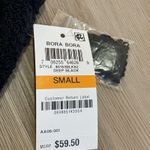 Bar III Black Sleeveless Fringed Hem Sweater Size S NWT Fun Asymmetrical Photo 3