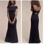 BHLDN Katie May x Madison Maxi Long Dress in Navy Blue Size 6 Photo 1