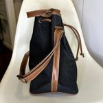 tano bucket drawstring bag black brown Photo 1