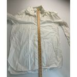 H&M  White Long Sleeve Button Down Shirt Womens‎ XS Extra Small Collared Photo 3