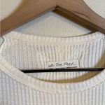 Free People  Oh My Babydoll Thermal waffle knit top Photo 3