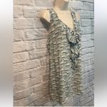 Anthropologie Vintage Size S Postella Nautical Boat Themed Mini Silk Tank Dress Photo 7