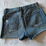 Free People  REVOLVE Sofia Light Wash Distressed Denim Shorts size 28‎ Photo 3