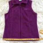 Columbia Benton Springs full zip Women’s sweater Vest in Plum Purple size Small Photo 5