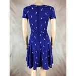 Unique Vintage  Gwynnie Bee Red White Blue POPSICLE Print Dress XS Photo 6