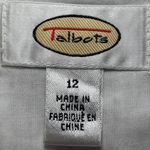 Talbots  White Eyelet Sleeveless‎ Dress Lined Cotton 12 Wedding Grad Initiation Photo 4