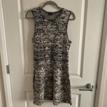 Theory -  Alancy C Sleeveless Tweedscape A-Line Dress Size Medium Photo 4