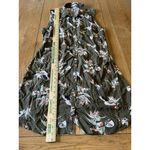 Vans Women Midi Floral Sleeveless Button Down Dress Size XL Hawaiian Hip Hop Photo 2