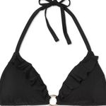 Shade & Shore Women's Ring-Front Ruffle Bikini Top, Large - New! Photo 6