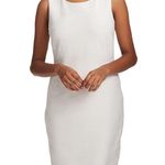Tommy Hilfiger Dress Ivory Criss-Cross Textured Knit Sheath Size 14 New w/Tag Photo 8