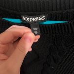 EXPRESS black cropped sweater Photo 1