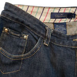 Façonnable Faconnable Jeans Size 12 Womens Blue Denim Pants Wide Leg High Rise Jeans Casual Photo 4