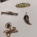 Lot Of 4 Gold Tone Vintage Photo 8