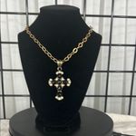 Elegant Gold and Black Cross Pendant Necklace
Great Gift 🎁 Wrapping Available Photo 1