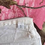 white corset top strapless mesh with boning Photo 4