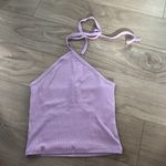 Madewell NWT  Supima® Rib Halter Tank Top size medium Photo 4