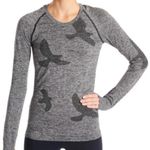 Oiselle Flyt long sleeve black gray size XS Photo 7