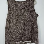 Jones New York COTTON ABSTRACT DESIGN TANK TOP 1X Photo 1