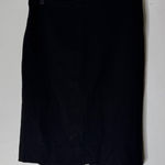 J.Crew  365 Italian‎ Wool Black Pencil Skirt Size 4 Photo 0