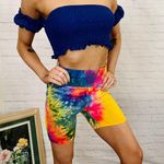 Boutique NEW Starburst Pride Biker Shorts Photo 12