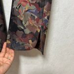 Soft Surroundings  Dark Floral Ankle Length Pull On Pants Size Large Artsy Photo 5