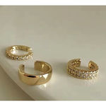 Boutique Unisex 14k Gold Filled Ear Cuff, No Piercing, Clip‎ On Cartilage Photo 2