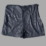 NWOT Black Sequin Shorts Sz Small Photo 1