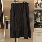 Anthropologie ๐๐ The Somerset Maxi Skirt ~ Black 3X Plus NWT Photo 9