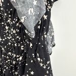 Koch  Madison Dress‎ Black White Stars Ruffle Tiered Made USA Women's Medium $320 Photo 5