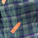 Madewell  Marianna Puff-Sleeve Mini‎ Dress in Plaid, forest, size XS Photo 8