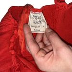 Style Rack  womens medium bright orange romper Photo 6