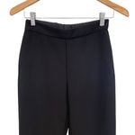 Maje Picoeur Cropped Rhinestone-Belted Pants In Black With White Stripe Size 34 Photo 4