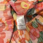 POMANDER PLACE Magnolia Watercolor Sleeveless Kenzo SMALL FLATTERING DRESS #99 Yellow Photo 10