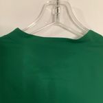 Chico's  Green Blouse with Pleated Sleeves Photo 6