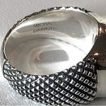 MICHAEL DAWKINS Starry Night Faceted Purple Amethyst Sterling Silver Ring Sz 9 Photo 6