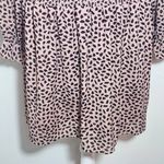 She + Sky Pink and Black Print Mini Dress Size Large Wedding Guest Dress Photo 5