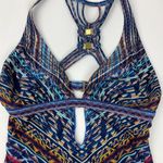 Jessica Simpson  NWT Bathing suit Size S Multi-Color Photo 2