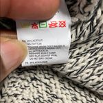 RDI  women's V-neck long-sleeve pullover sweater Gray & black blend knit / Medium Photo 9