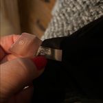 Karl Lagerfeld Paris Black White Confetti Gradient Blazer Jacket Coat Medium Photo 5