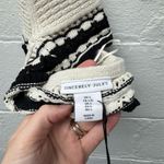 Sincerely Jules NWT  Cream and Black Knit Halter Top Photo 4