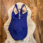 Lands‎ End Swimsuit One Piece Royal Blue Size 18 Supportive Photo 2