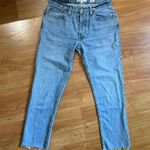 RE/DONE Relaxed Crop Jeans in Ultra Light Photo 0